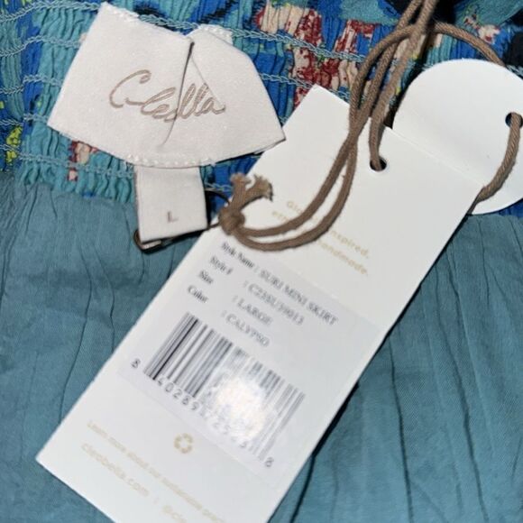 NWT Cleobella SURI MINI SKIRT Calypso Print Large - Picture 11 of 13